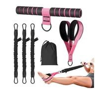 Pedal Resistance Band with Handle Yoga Tension Rope Set
