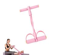 Pedal Resistance Bands with Handle,6 Tube Pedal Ankle Puller,Yoga Resistance Band,for Full Body Abs, Arms, Legs and Core Workout, Stretching Slimming Training (B)