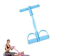 Pedal Resistance Bands with Handle,6 Tube Pedal Ankle Puller,Yoga Resistance Band,for Full Body Abs, Arms, Legs and Core Workout, Stretching Slimming Training (C)