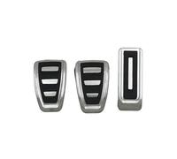 Pedal Set Stainless Steel Fuel Brake Footrest Pedal AT/MT For Vw For Transporter For Multivan T5 T6 For Caravelle(MT)