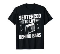 Pedal Steel Guitar Sentenced to Life behnd Bars T-Shirt