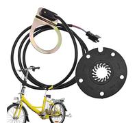 Pedal Support Sensor - Black Universal E Bike Speed, E Bike Universal Speed Sensor for Electric Bicycles, Wear-resistant Bicycle Accessories for Most E-Bikes, Durable