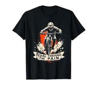 Pedal Through THE Pain Mountain Biker T-Shirt