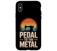 Pedal To The For Quilters Sewists Case for iPhone X/XS
