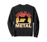 Pedal To The Metal Funny Sewing Vintage Quilting Machine Sweatshirt