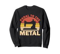 Pedal To The Metal Funny Sewing Vintage Quilting Machine Sweatshirt