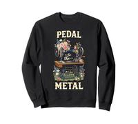 Pedal to the Metal Sewing Machine Floral Vintage Sweatshirt