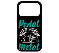 Pedal To The Metal Tailor Sewing Machine Seamstress Case for iPhone 17 Pro