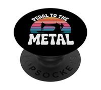 Pedal To The Sewing Lovers Needlework Textile Artist PopSockets Adhesive PopGrip