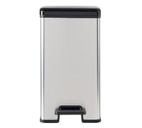 Pedal Waste Bin Slim Trash Can 25L / 40L Recycling Container Sorting Garbage HQ