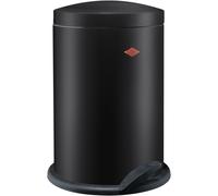 Pedal Waste Collector Trash Can Black Matte 13 L Foot Pedal & Insert