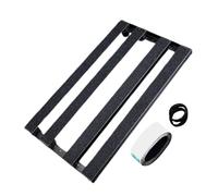 Pedalera De Guitarra | Pedalera De Guitarra De Aleación De Aluminio,Accesorio Musical Robusto Entusiastas Adultos Y Expertos | Tablero De Pedal De Guitarra De Metal Preciso Diseño Robusto Accesor