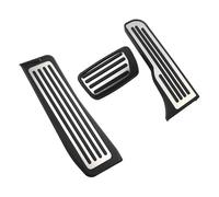 Pedals Cove Compatible For Cadillac ATS 2011-2015 ATS-L CT6 2016-2017 Gas Brake Foot Rest Non-slip Pedal Cover Pad Interior Accessories(3Pcs AT with rest)