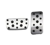 Pedals Cover Compatible For Subaru Legacy VI 2015-2021 Outback BS 2014-2021 Gas Brake Foot Rest Pedal Cover Stainless Steel Accessories(2Pcs AT)