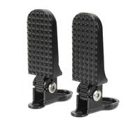 Pedals Footpegs For Electric Bike Bicycle Rear Pedal Foldable Design Aluminum Alloy Material Anti Slip Pattern Motorcycle Foot Rests