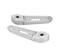 Pedals Footpegs Motorcycle Footrest Foot Pegs Pedals Front Rear Footrests For Trident660 For Daytona660 For Tiger For Sport 660(After Pedals white)