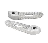 Pedals Footpegs Motorcycle Footrest Foot Pegs Pedals Front Rear Footrests For Trident660 For Daytona660 For Tiger For Sport 660 For Speed(After Pedals white)