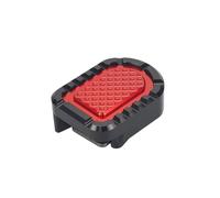 Pedals Footpegs Motorcycle Rear Foot Brake Lever Pedal Enlarge Extension Peg Pad Extender For CT125 For CUB For Trail125 2019-2025(Red)