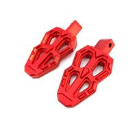 Pedals For Benelli BN TNT For Huanglong 600 300 For Sapphire 302 Foot Pedal Front Foot Pedal Rear Foot Mat Accessories(Rear red)