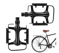 Pedals for Bike - 9/16-inch Lightweight Aluminum Replacement Pedals,Biking Accessories for Cyclists Men Women Youth Enthusiasts Adult Riders