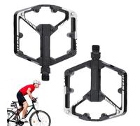 Pedals for Cycling - Alu-DU Plain Bearings Bicycle Accessories, Bicycle Pedals with Non-Slip Pins, for Cycling, Outdoor, Travel, Hiking, Training, Bicycle Trainer as well as for Men and Women