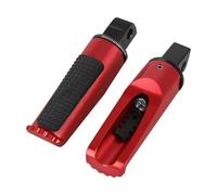 Pedals For GSXR 600 750 1000 Rear Passenger Foot Pegs Footrest Pedal For SUZUKI GSR600 GSR750 For BKING GSR GSX-R600 750 SFV650 For GLADIUS SV650(RED)
