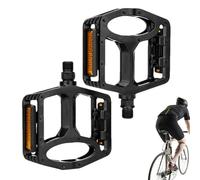 Pedals for Mountain Bikes, 1 Pair Aluminium Alloy Adaptation | Replacement Pedals for Bikes | for Commuters City Tours Urban Cycling Fitness Men Women Adults