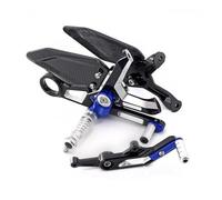 Pedals For S1000RR 2015 2016 2017 2018 S1000RR M1000RR 2019-2023 2024 2025 Adjustable Rearset Aluminum Foot Pegs Racing Rear Set S1000 RR(BLUE)
