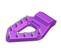 Pedals For Stark For Varg MX For For EX Electric Dirt Bike 2024 2025 Rear Brake Pedal Plate Foot Pegs Footrests(Brake Pedal Purple)