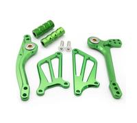Pedals For Suzuki SV650 SV 650 S 2015 2026 2017 2018 Aluminum Motorcycle Rearset Footrest Footpeg Brake Gear Shift Shifter Lever Wing(GREEN)