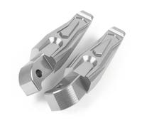 Pedals For TMAX 530 500 XP500 MT03 MT07 MT09 2013-2018 2019 2020 Motorcycle Rear Passenger Foot Pegs Pedals Footrests MT-03 09 07(SILVER)