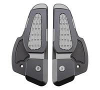 Pedals For Vespa For Primavera For Sprint 125 150 2017-2020 Motorcycle Rear Passenger Foot Rests Catapult Foldable Extend Footpad Pedals(Titanium)