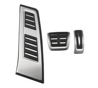 Pedals Gas Accelerator Brake Foot Rest Pedal Pad Cover Interior Accessories Replacement for A6 For Allroad C8 Avant For A7 2019 2020 2021 RHD(3Pcs AT with rest)(3Pcs AT with re