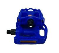 Pedals Kids Bike 1/2" Childrens Bicycle MTB BMX Bike Resin Reflectors Blue Pair