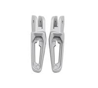 Pedals Motorcycle Rear Footrest Foot Pegs Pedals For DUCATI For Monster 1200 821 937 Footpegs Pedals(Silver No Cover)