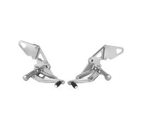 Pedals Motorcycle Rear Footrest Pedal For MT07 FZ07 MT-07 FZ-07 MT FZ 07 2013-2018 2019 2020 Adjustable Footpegs Pedals Accessories(Titanium)