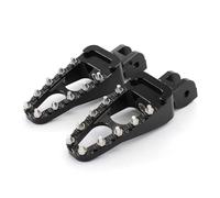 Pedals Motorcycle Sport Bike Non-slip Front After Footpeg Footrest Pedal Foot Peg Rest For Ducati For Scrambler 800 400 1100 2013-UP(C black Spikes)
