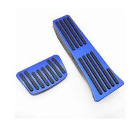 Pedals Replacement for Hyundai For Tucson For NX4 2021 2022 2023 2024 Car Fuel Accelerator Brake Foot Rest Pedal Non-slip Pad Accessories Car Pedal Cover (Color : 3pcs Sliver Red)(2pcs Blue)