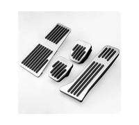 Pedals Replacement for Mazda 2 6 GJ For CX-5 CX5 CX9 2015 2016 2017 2018 2019 2020 2021 2022 2023 Car Foot Pedal Fuel Brake Pedals Cover Car Pedal Cover (Color : LHD 1pcs Silver)(Lhd Mt 4pcs Silver)