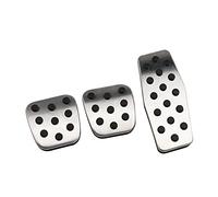 Pedals Replacement forC&hevrolet C&ruze T&rax M&alibu For O&pel M&okka 2013-2015 A&STRA J I&nsignia Car Pedals Pedal Pad Cover (Size : 3Pcs AT With Rest)(3Pcs MT Without Rest)
