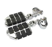 Pedals Rests Highway Pegs Crash Bar Clamp Mount Engine Guard Footrest For Sportster Softail Chopper(C)