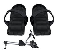 Pedals - Rowing Machine Replacement Set | Non Slip Exercise Pedal, Adjustable Fitness Equipment Part For Elliptical Workout Machines, Leg Strength Training Home Gym Use Device