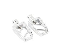Pedals Set For Softail 2018-2022 Fat Boy Street Bob Low Rider Slim For Deluxe Sport Glide Riot Driver Foot Pegs Rear Footrest Pedal(Rear Chrome)