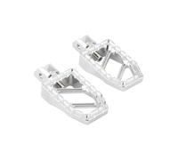 Pedals Set For Softail 2018-2022 Fat Boy Street Bob Low Rider Slim For Deluxe Sport Glide Riot Driver Foot Pegs Rear Footrest Pedal(Front Chrome)