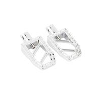 Pedals Set For Softail For 2018-2022 Fat Boy Street Bob Low Rider Slim For Deluxe Sport Glide Riot Driver Foot Pegs Rear Footrest Pedal(Rear Chrome)