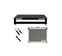 Pedaltrain PT-CLJ-TC Guitar Effects Pedal Board, 18"x12.5" & Flight Case PTCLJTC