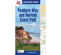 Peddars Way and Norfolk Coast Path – with Ordnance Survey mapping (A-Z Adventure Series)