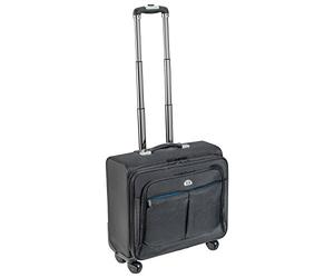 PEDEA business trolley "Premium" rolling case for laptops up to 17.3 inches (43.9 cm) with overnight compartment, black