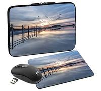 PEDEA Design Protective Laptop Case up to 13.3 Inches (33.7 cm) Brown Global Map