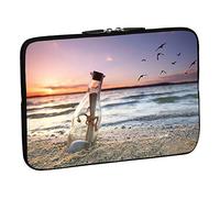 PEDEA Design Protective Notebook Bag up to 15.6 Inches (39.6 cm), Message in a Bottle